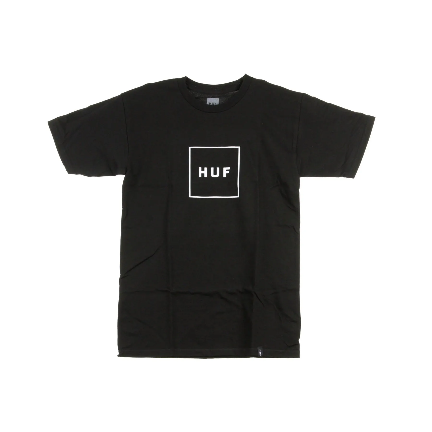 Maglietta Uomo Essentials Box Logo Black
