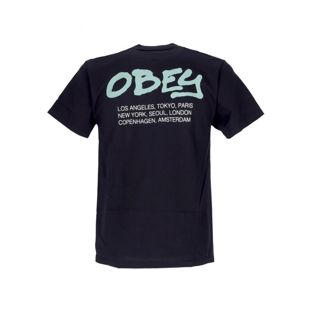 maglietta uomo spray classic tee BLACK