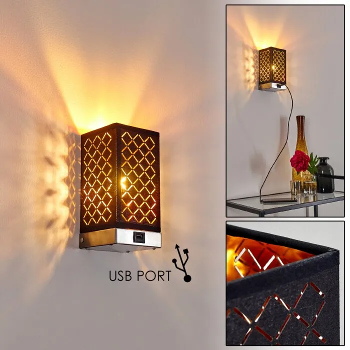 Meldal Applique Argento, 1-Luce