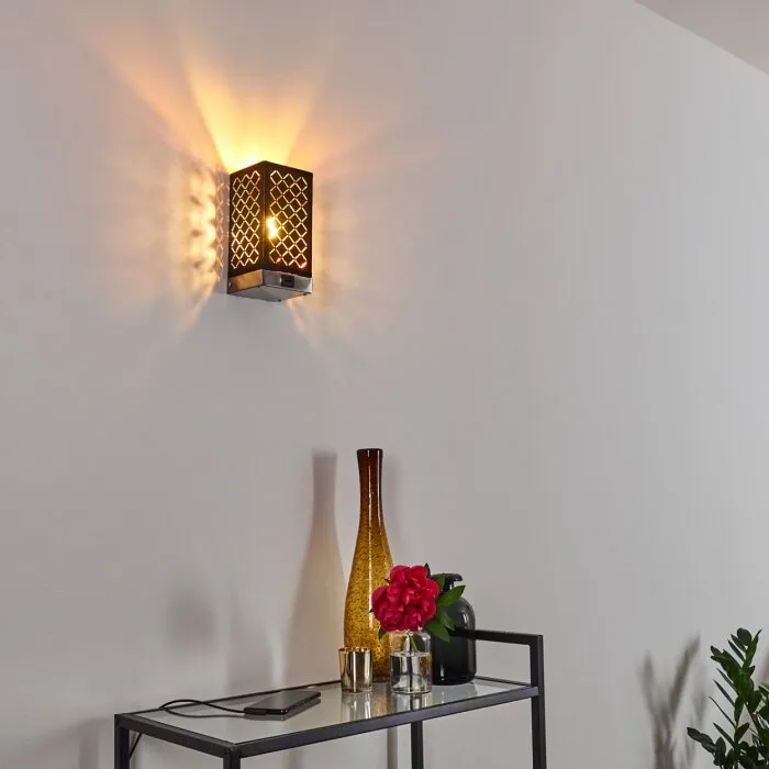 Meldal Applique Argento, 1-Luce