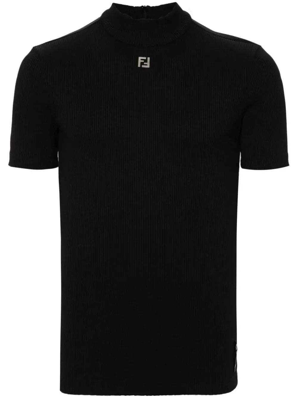 Mock-Neck T-Shirt