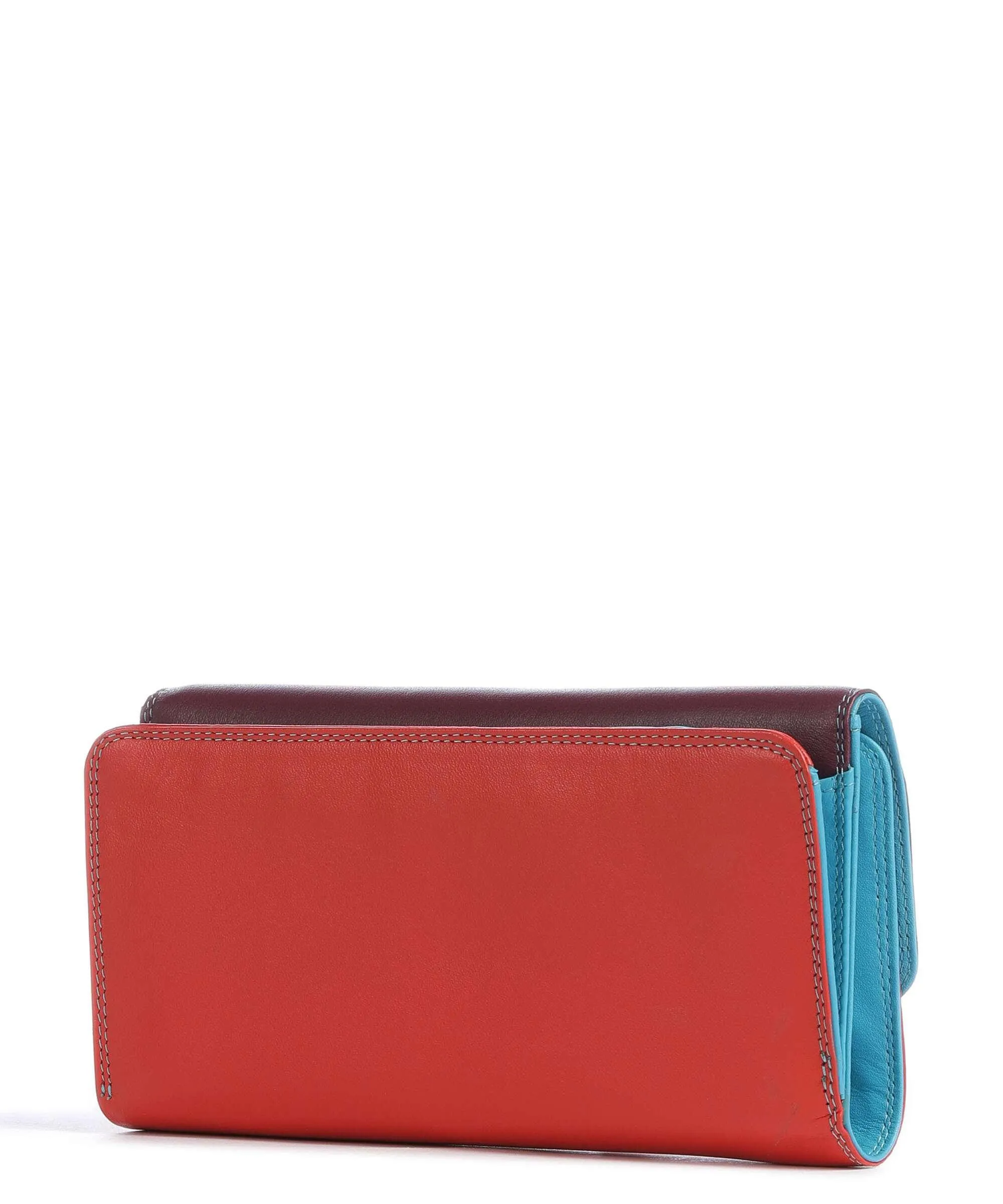  Mywalit RFID Portafoglio pelle di vacchetta finemente grana multicolore  