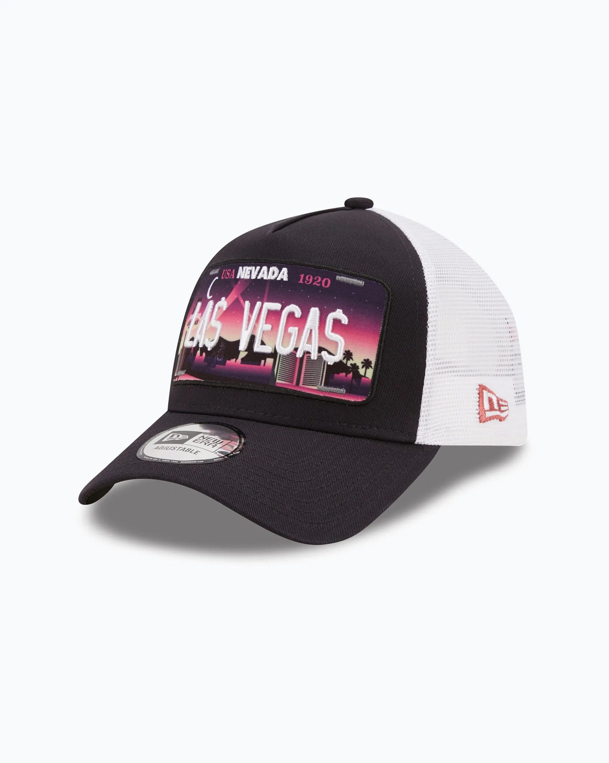 New Era Cappello License Plate Trucker Blu Unisex