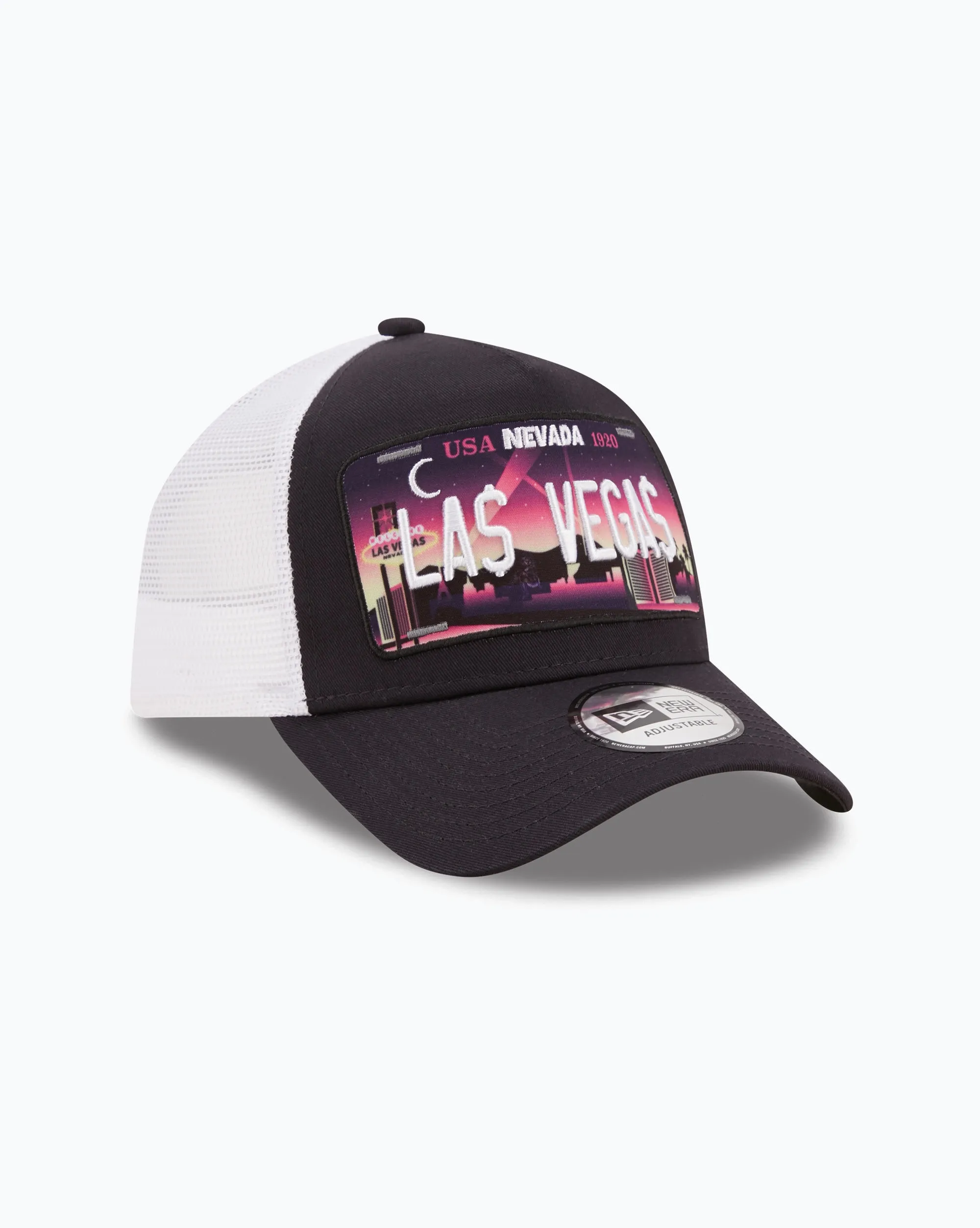New Era Cappello License Plate Trucker Blu Unisex