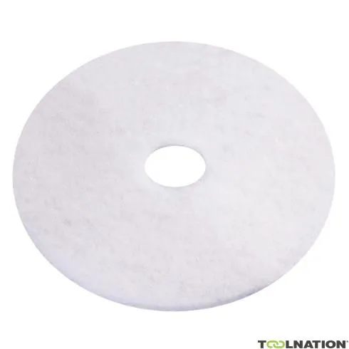 Nilfisk 10001915 Tappetini Eco da 13 pollici Bianco (5 pz.)