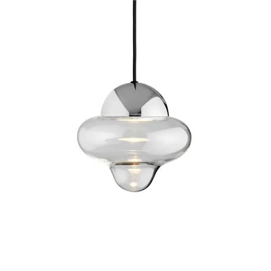 Nutty Lampada A Sospensione Trasparente/Cromato  - Design By Us | Acquista online