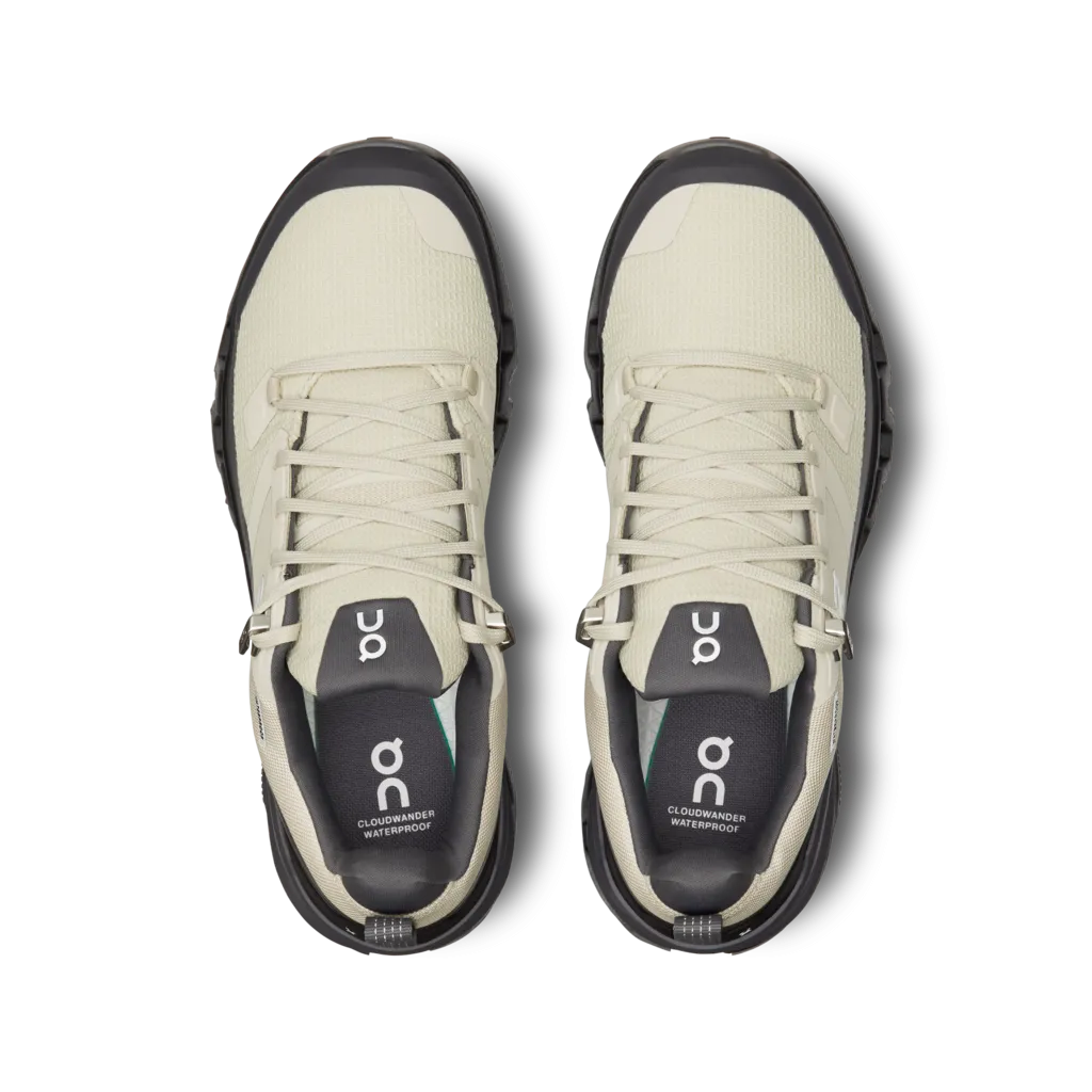 On Running Women Cloudwander Waterproof - Sand / Black