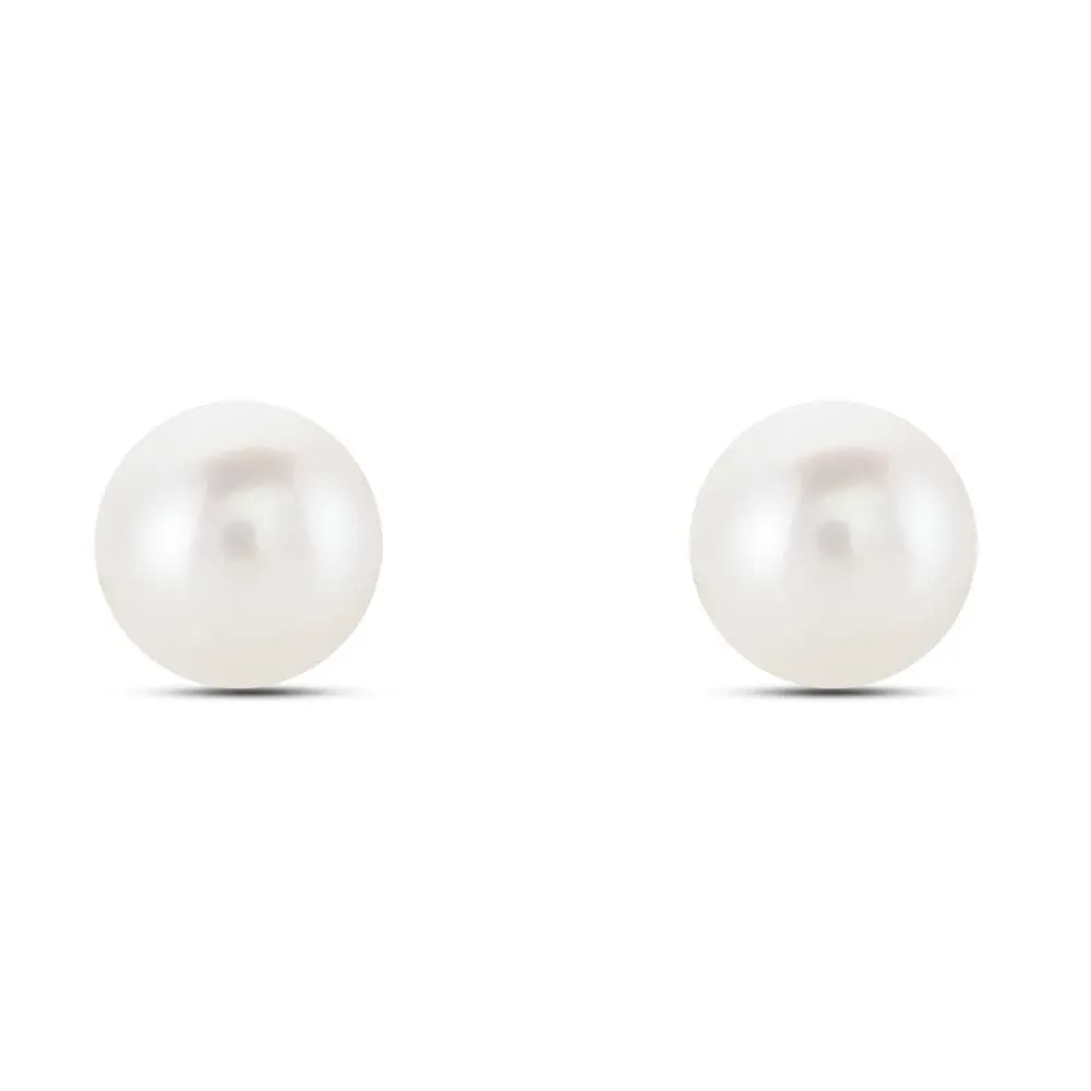 Orecchini Lobo Gabrielle Oro Bianco 375/1000 Perla D'Acqua Dolce Bianco 1413423