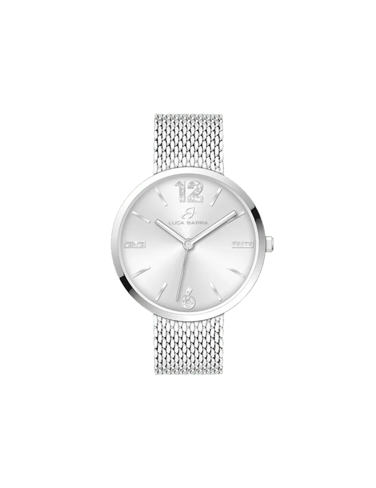 OROLOGIO DONNA IN ACCIAIO MAGLIA MILANO