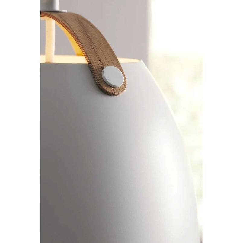 Oslo Lampada a Sospensione Ø40 Bianco/Quercia - Halo Design | Acquista online