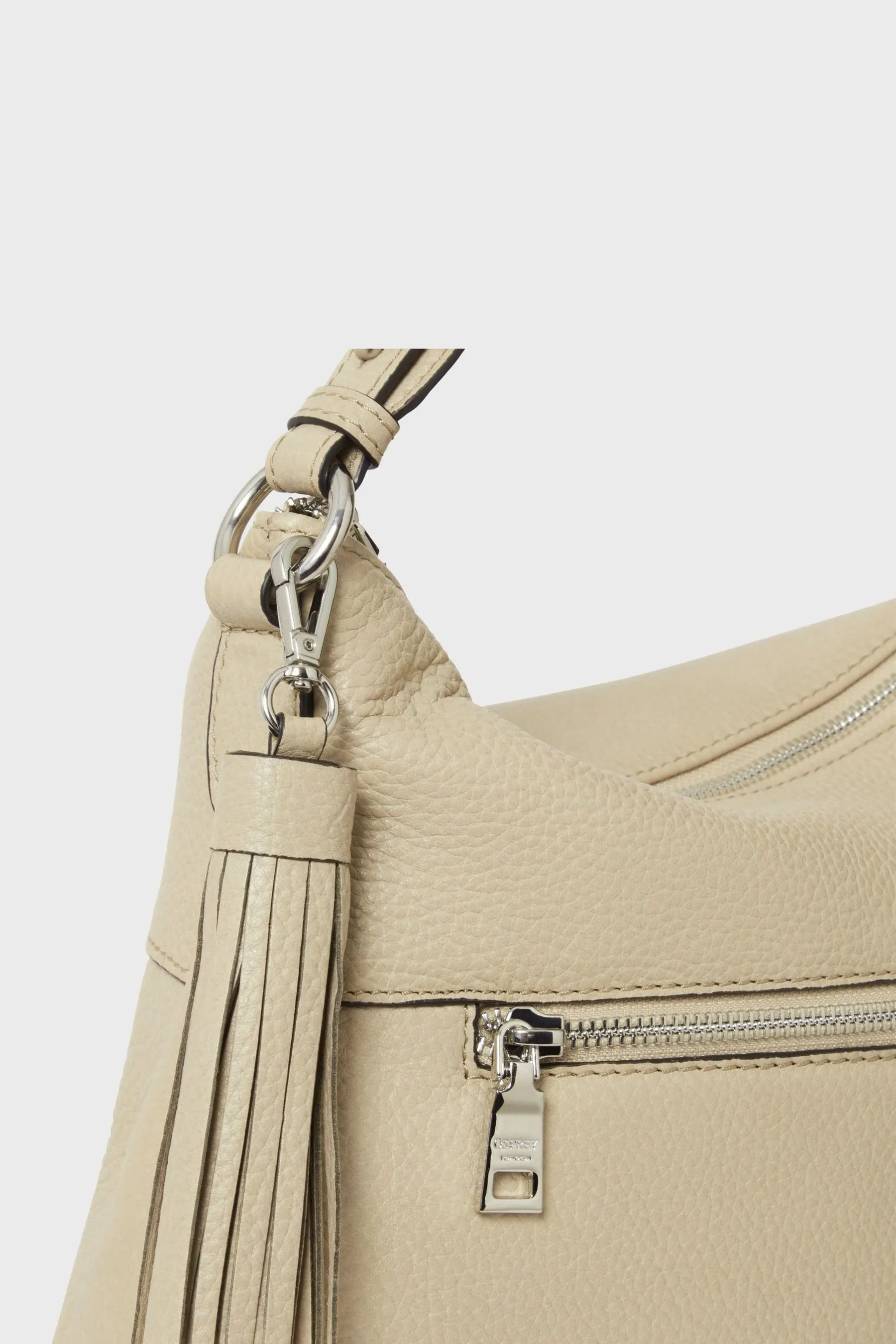 OSPREY LONDON Naturale - The Stella - Borsa hobo in pelle