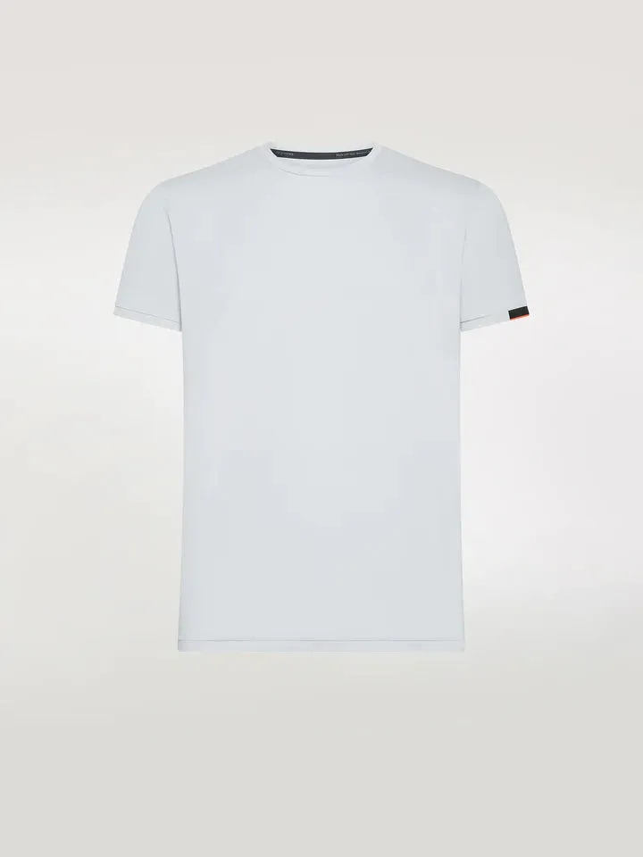 Oxford T-Shirt with Logo / White