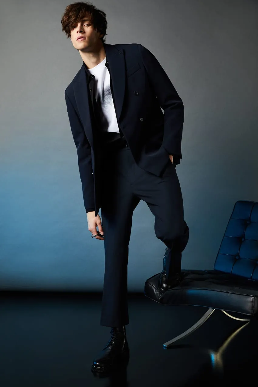 Pantalon slim longueur cheville