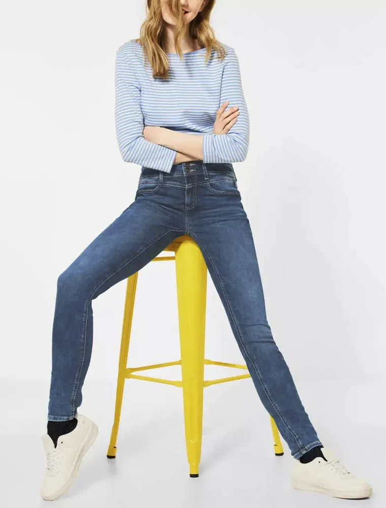 Pantalone Jeans Street One - Indigo