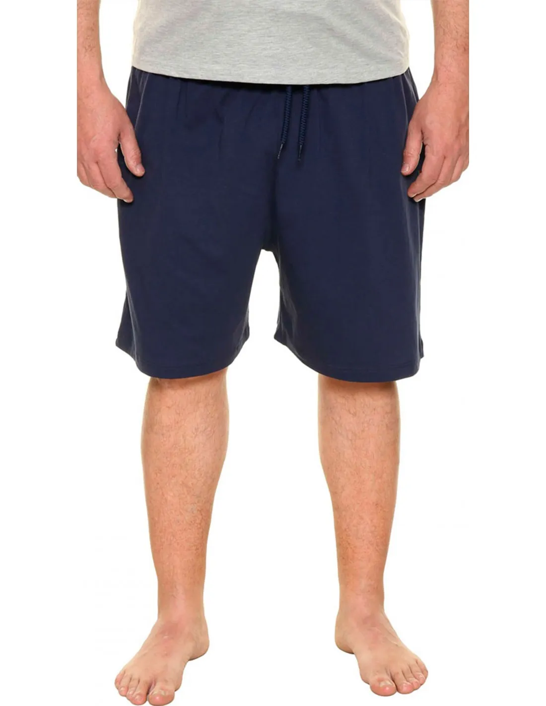 Pantalone Jogging Elasticizzato P/E Leggero Mod Prato corto Blu