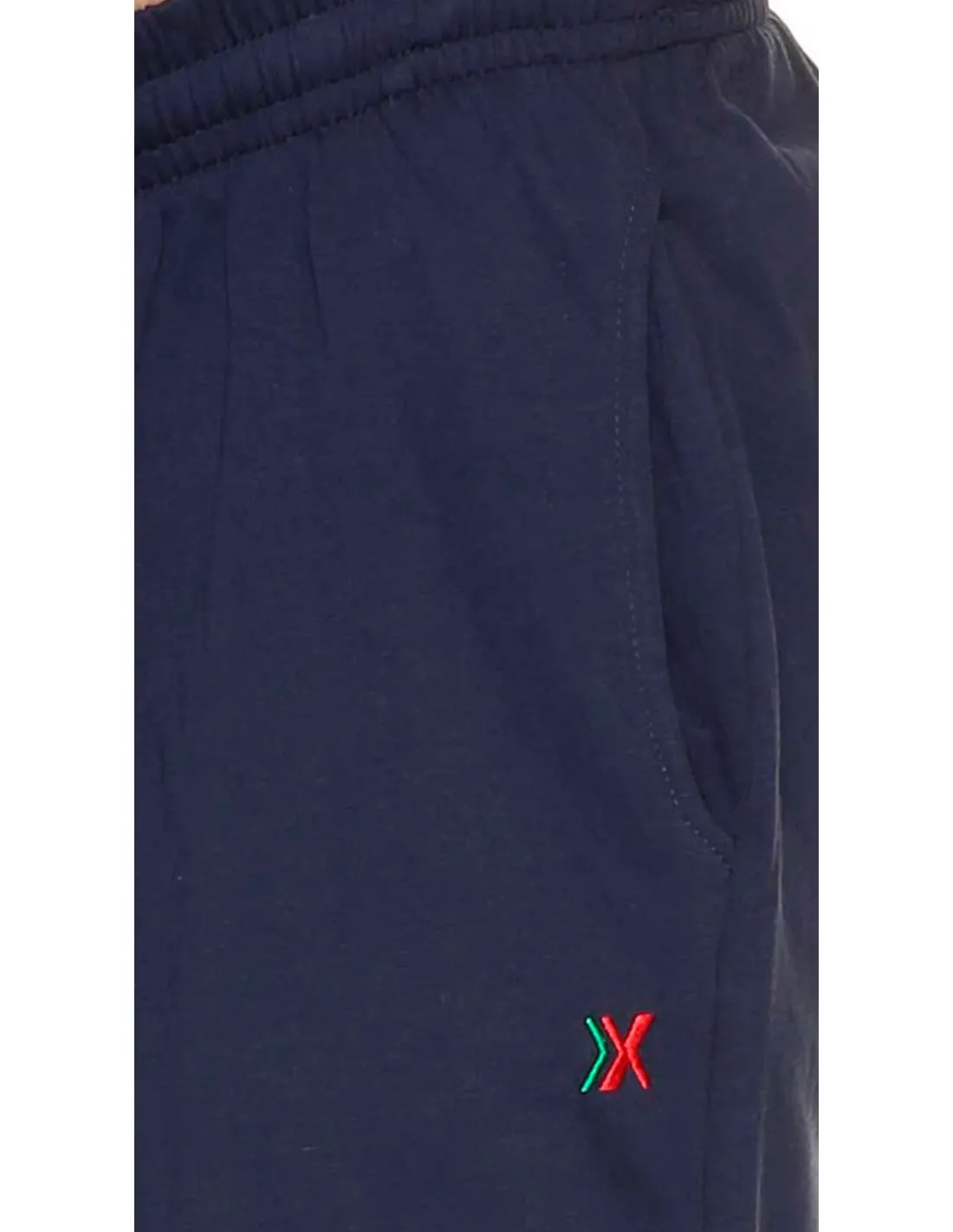 Pantalone Jogging Elasticizzato P/E Leggero Mod Prato corto Blu