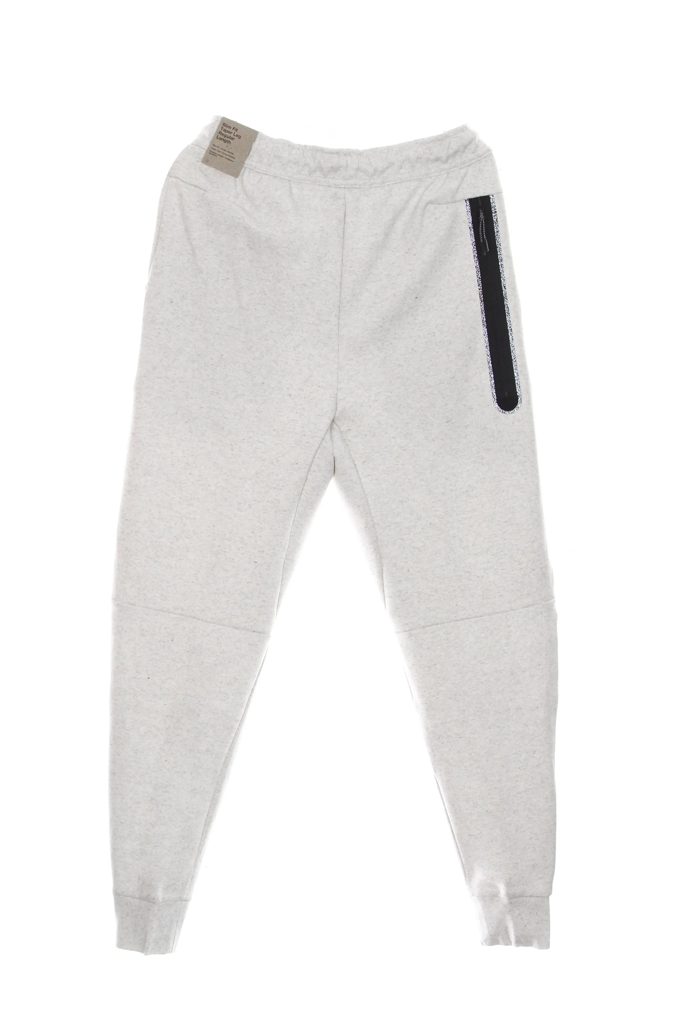 Pantalone Tuta Leggero Uomo Tech Fleece Jogger Revival White/htr