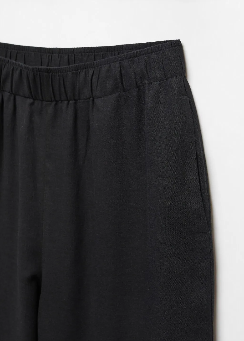 Pantaloni culotte lino