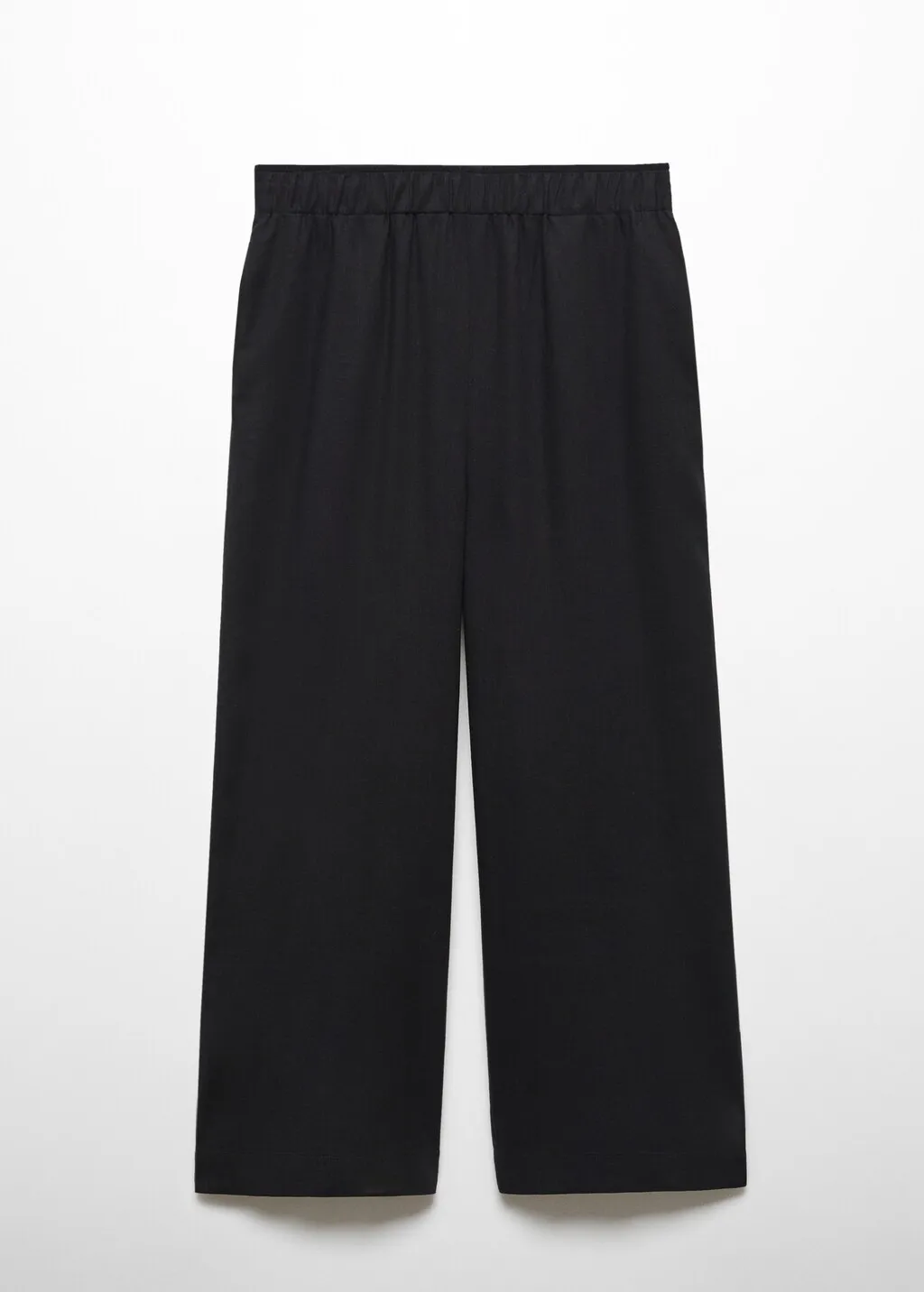 Pantaloni culotte lino