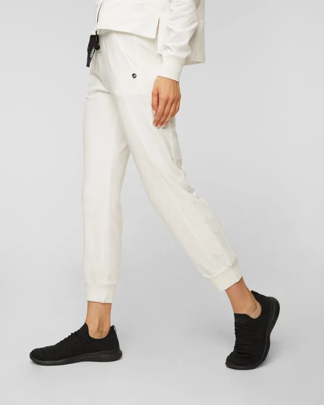 Pantaloni da tuta bianchi da donna Deha