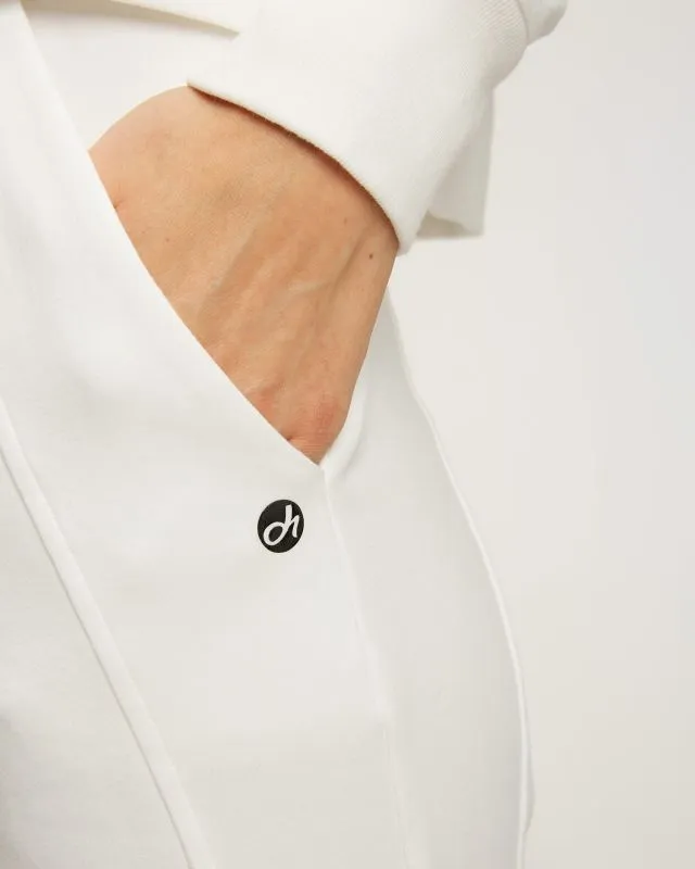 Pantaloni da tuta bianchi da donna Deha