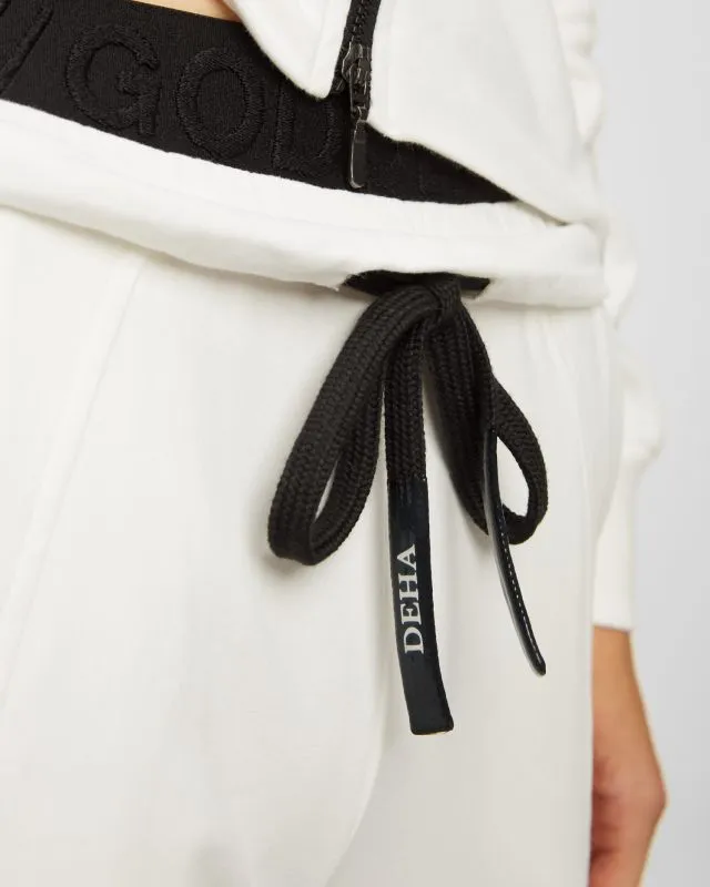 Pantaloni da tuta bianchi da donna Deha