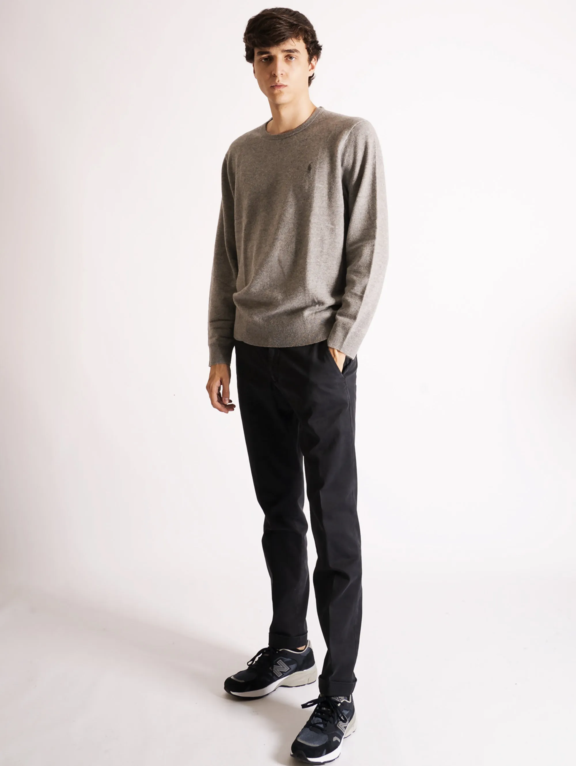 Pantaloni in Cavalry Modal Blu