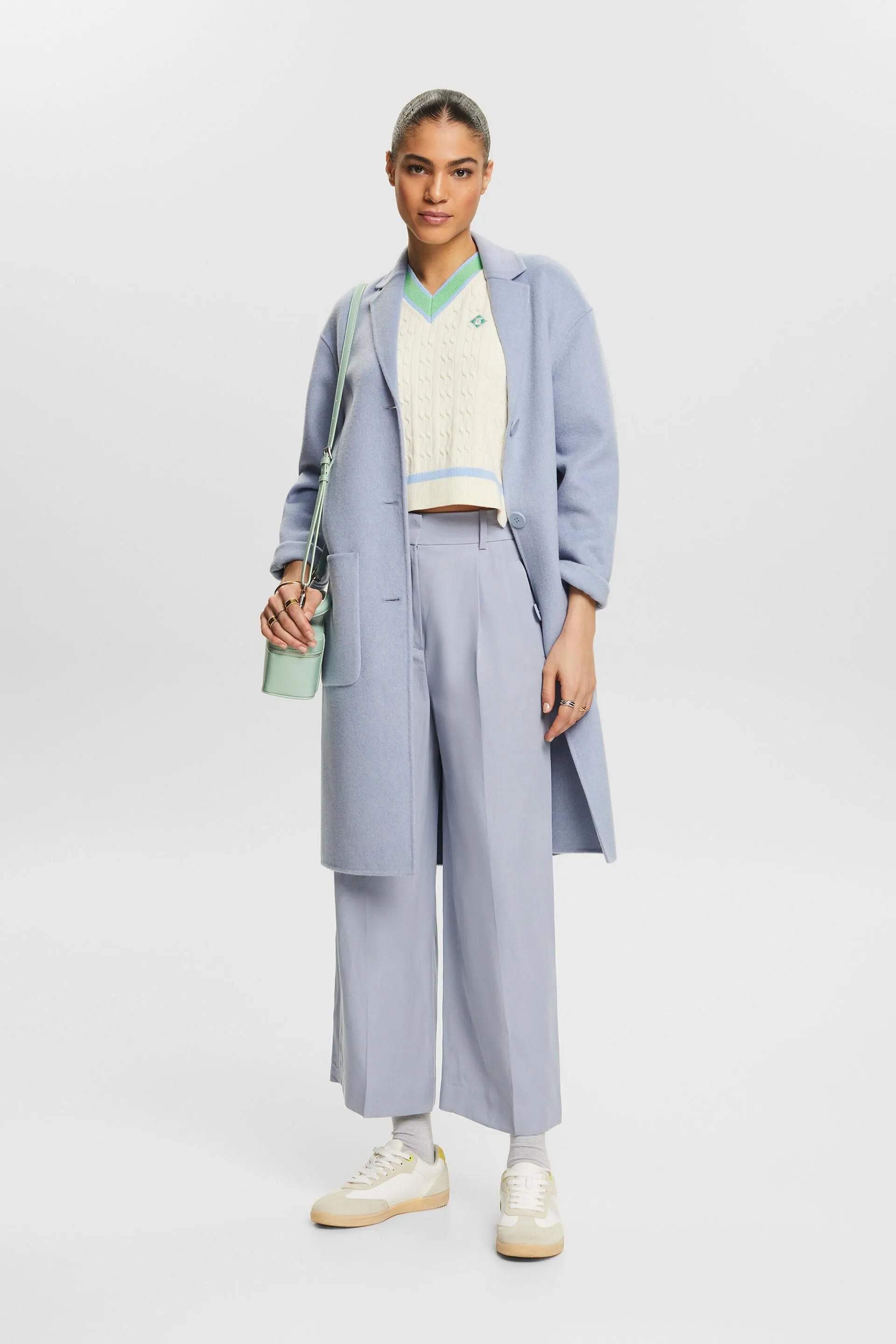 Pants woven