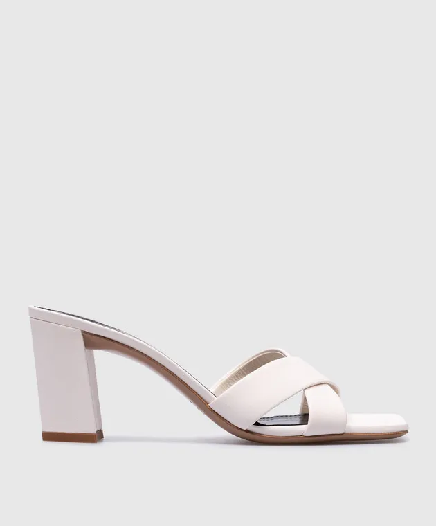 Paris Texas Sabot Dafne in pelle bianca PX1167XLTH3