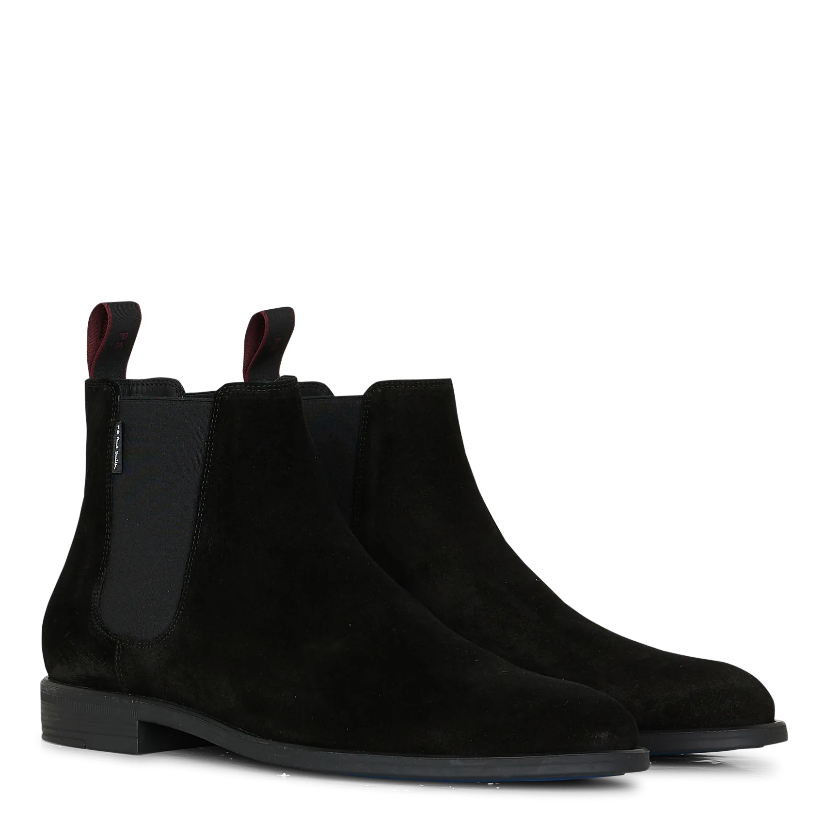  PAUL SMITH   Chelsea boots in pelle scamosciata | Nero