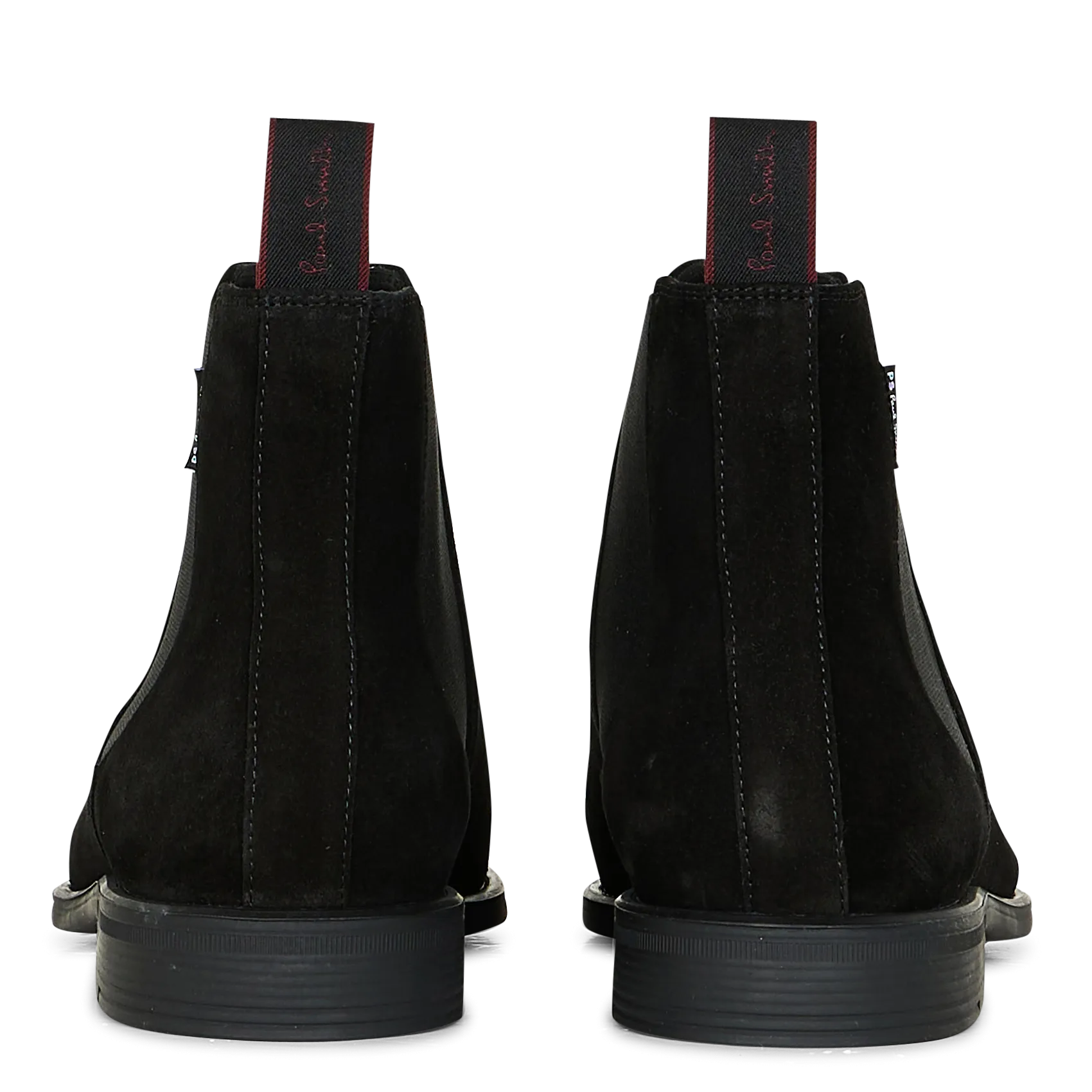  PAUL SMITH   Chelsea boots in pelle scamosciata | Nero