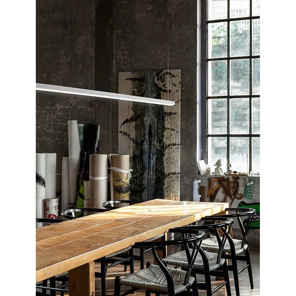 Perenz  Lampada a sospensione a LED con struttura in alluminio dal design moderno Syncro - 35W - 3000k-4000k-6000k