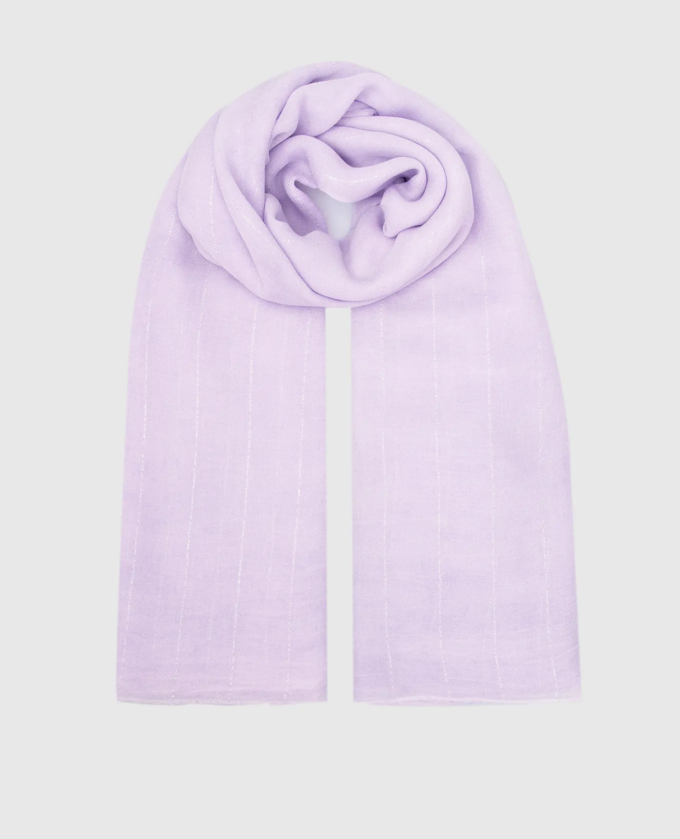 Peserico Sciarpa lilla con lurex S31382C009311