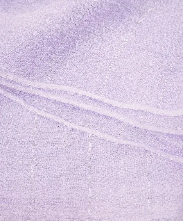 Peserico Sciarpa lilla con lurex S31382C009311