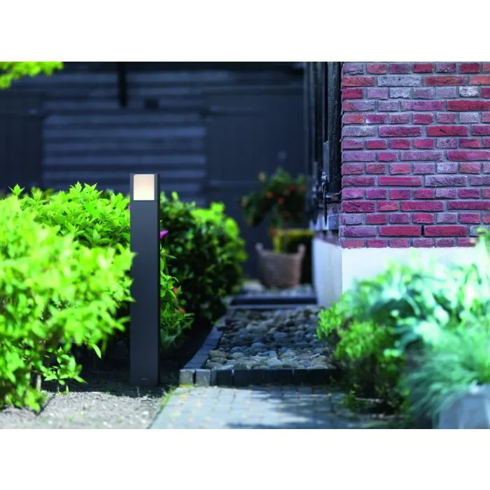 Philips myGarden ARBOUR Lampioncino Segnapasso LED Grigio, 1-Luce