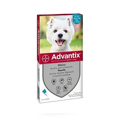 Pipette per cani da 4 a 10 kg spot