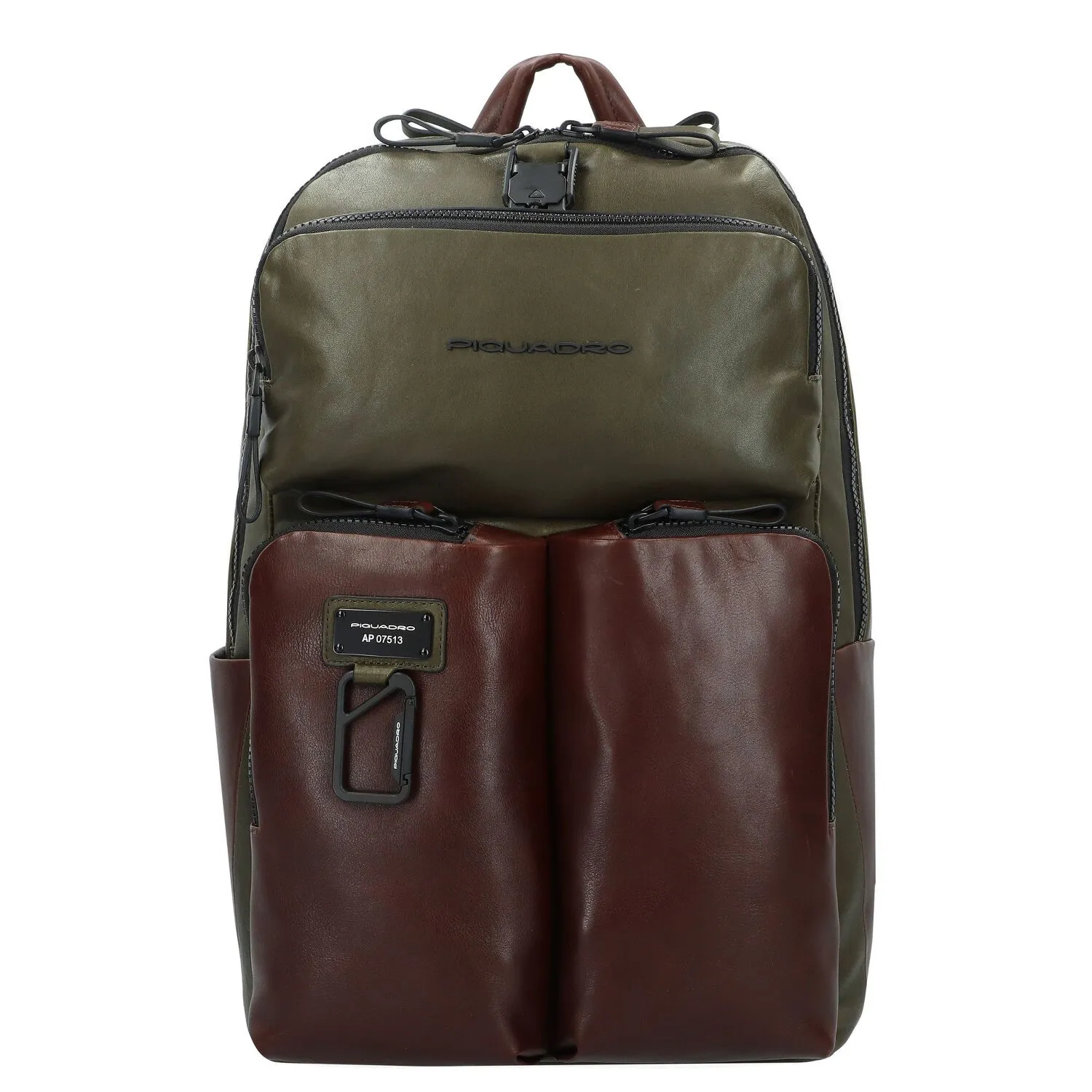 Piquadro Harper Zaino in pelle 48 cm Scomparto per computer portatile