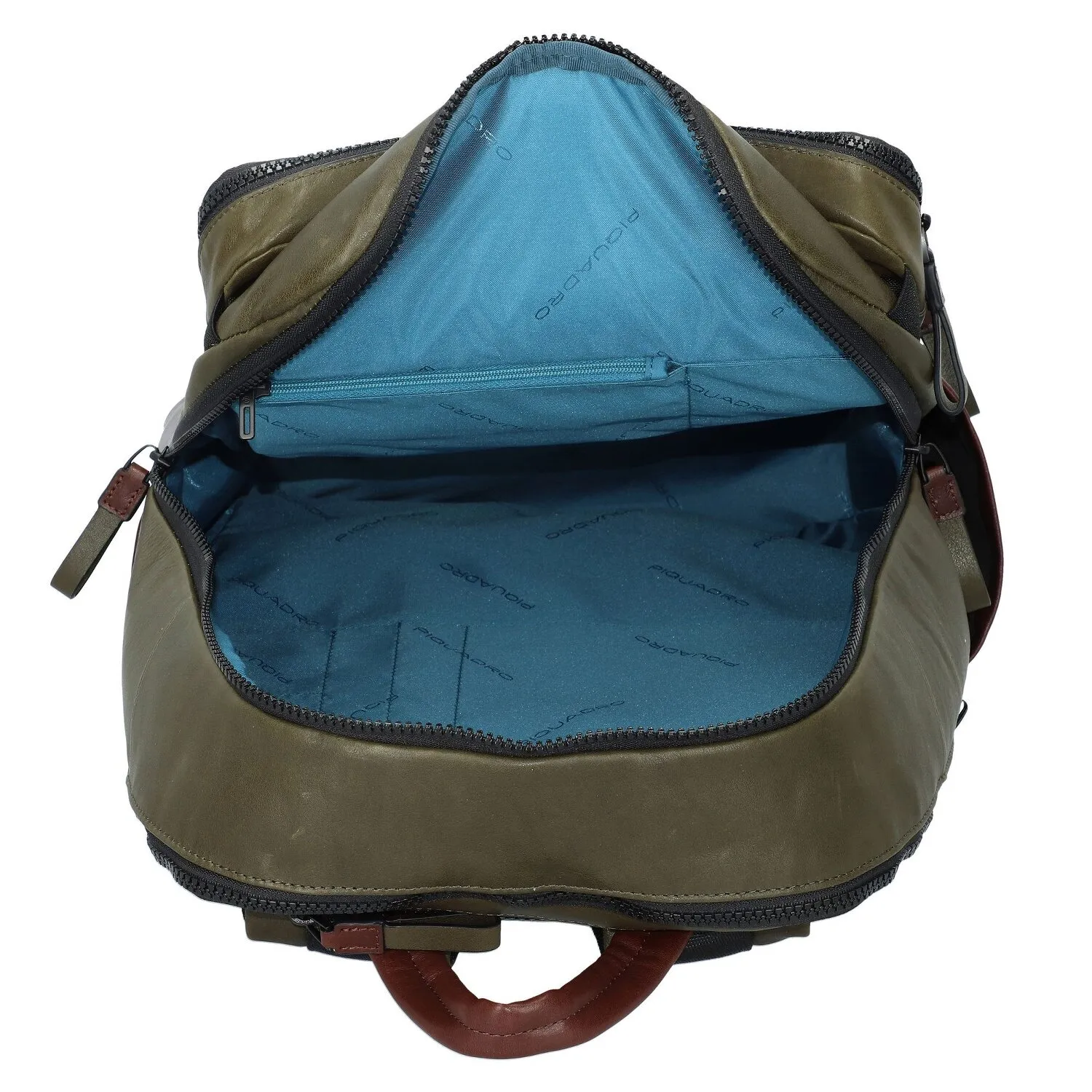 Piquadro Harper Zaino in pelle 48 cm Scomparto per computer portatile