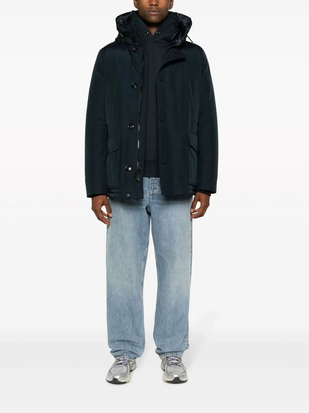 piumino arctic anorak blu
