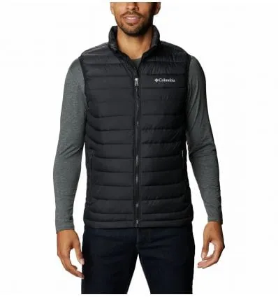 Piumino senza maniche da uomo Columbia Powder Lite (nero)