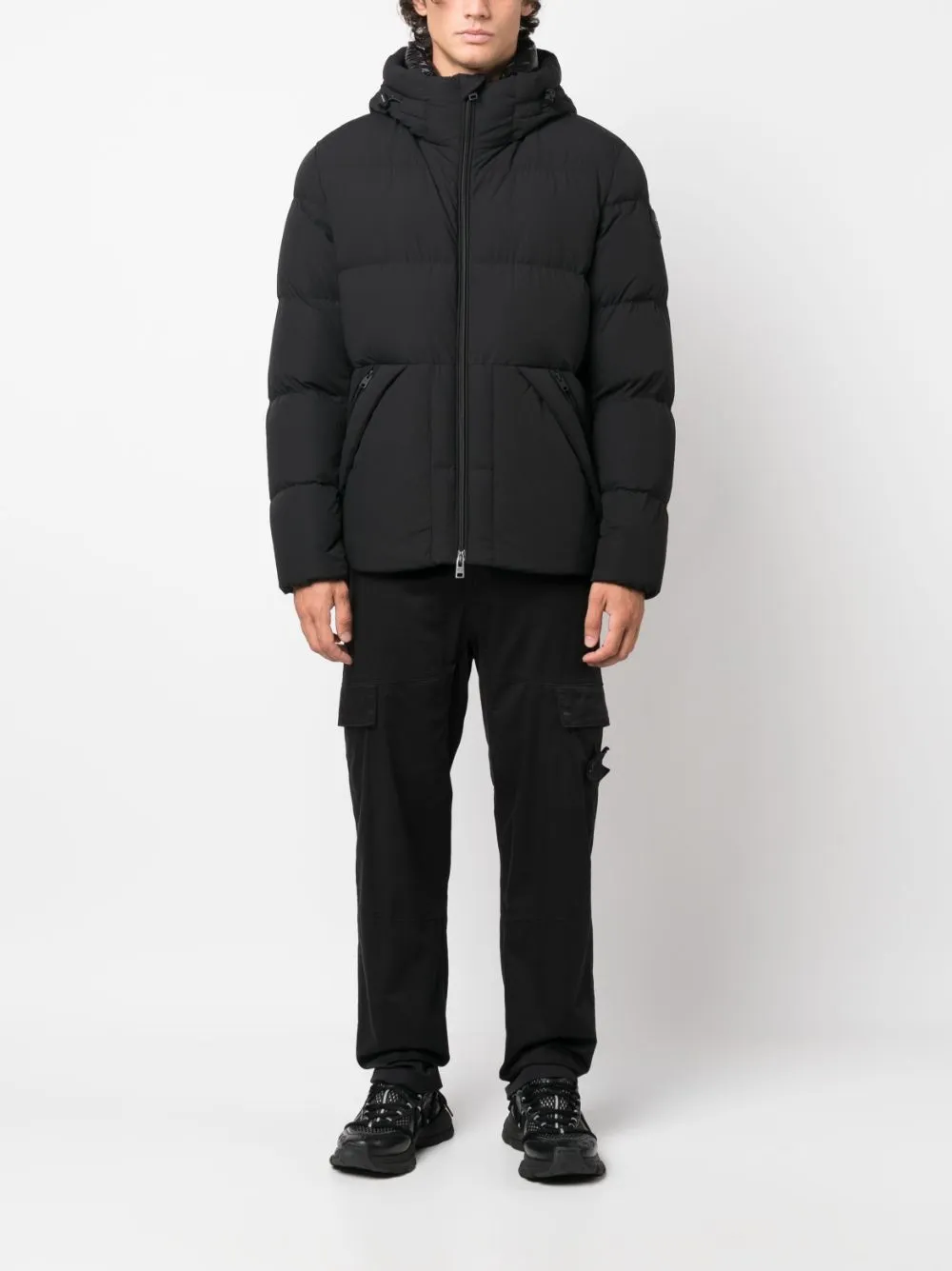 piumino sierra nero