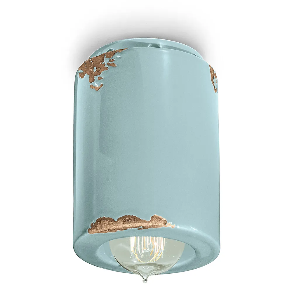 Plafoniera Spot FERROLUCE – VINTAGE C985 Ceramica D. 8