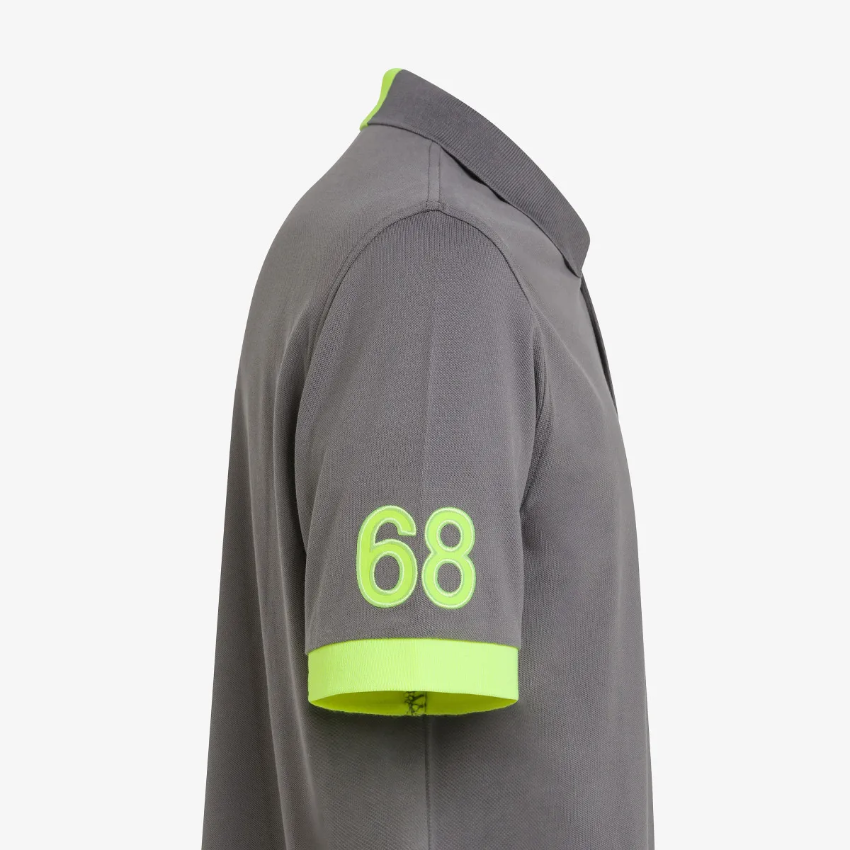 POLO LOGO FLUO S/S INCHIOSTRO