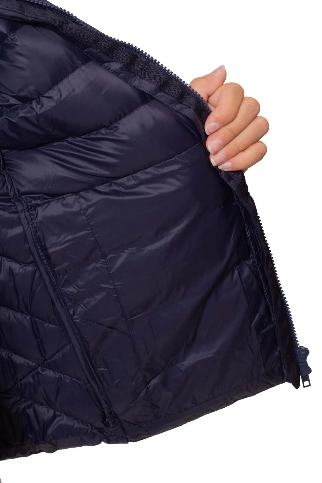 POLO RALPH LAUREN Piumino donna con cappuccio rimovibile
