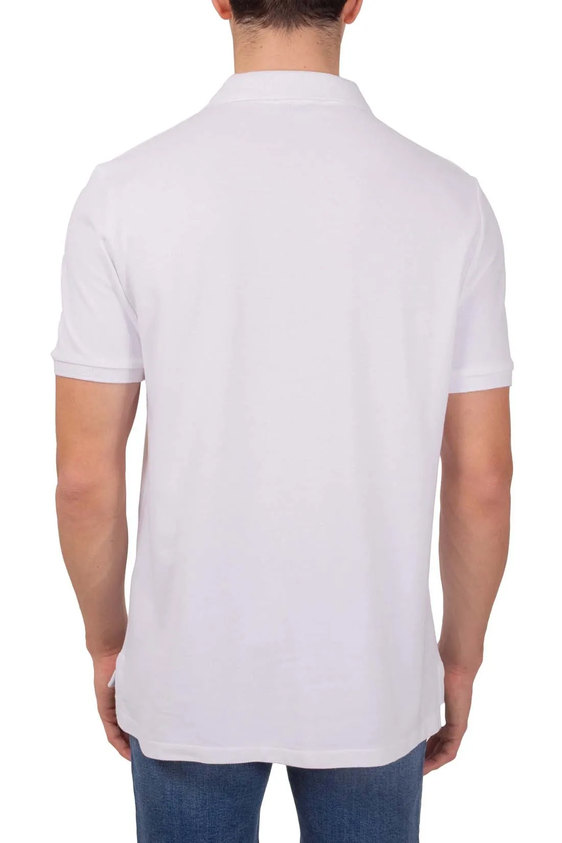 POLO RALPH LAUREN Polo uomo con ricamo logo colorblock