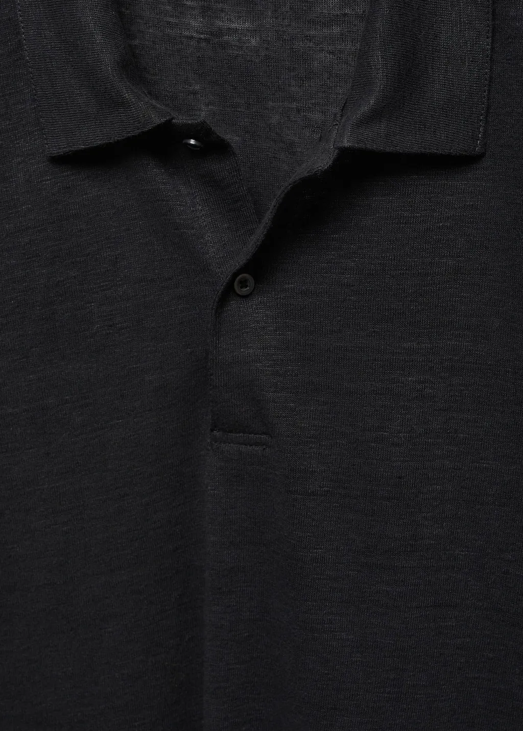 Polo slim fit 100% lino