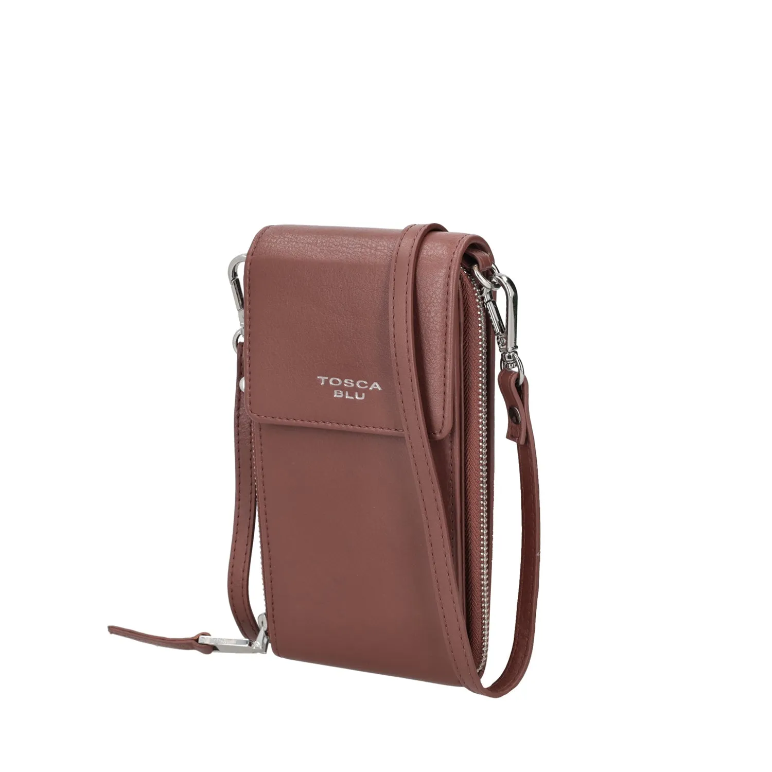     PORTA CELLULARE CON TRACOLLA COLORE MARRONE  