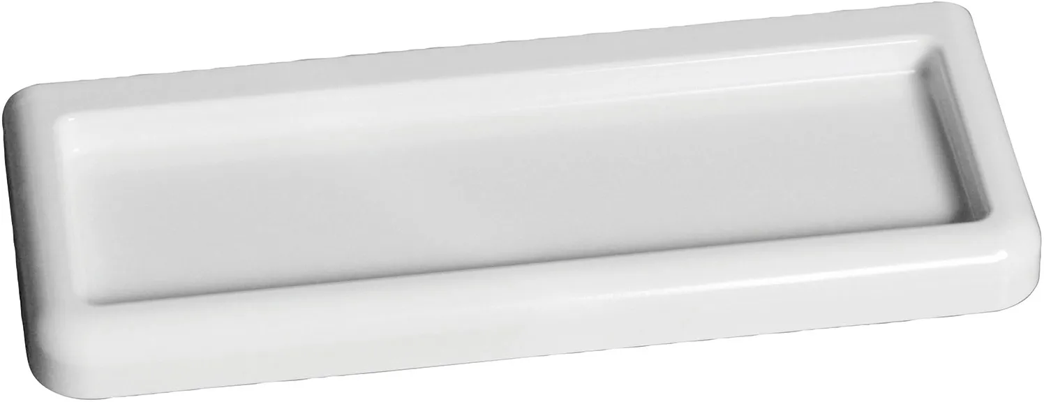 Porta sapone con spugna White in duroplast