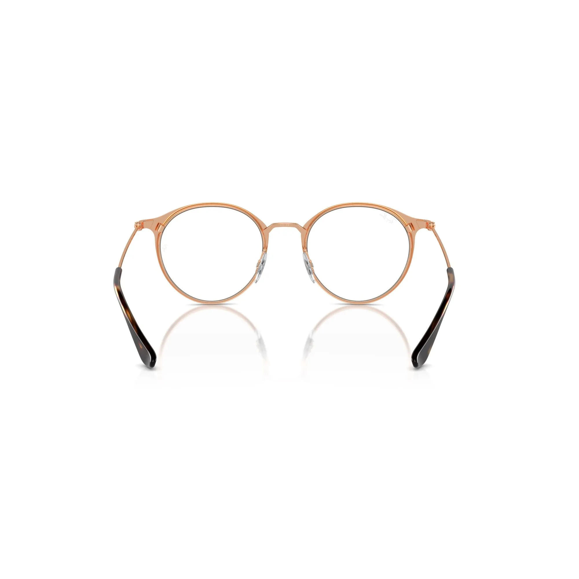   Ray-Ban Junior RY 1053 - 4092 Marrone Su Oro Rosa | Occhiale Da Vista Bambino Unisex 