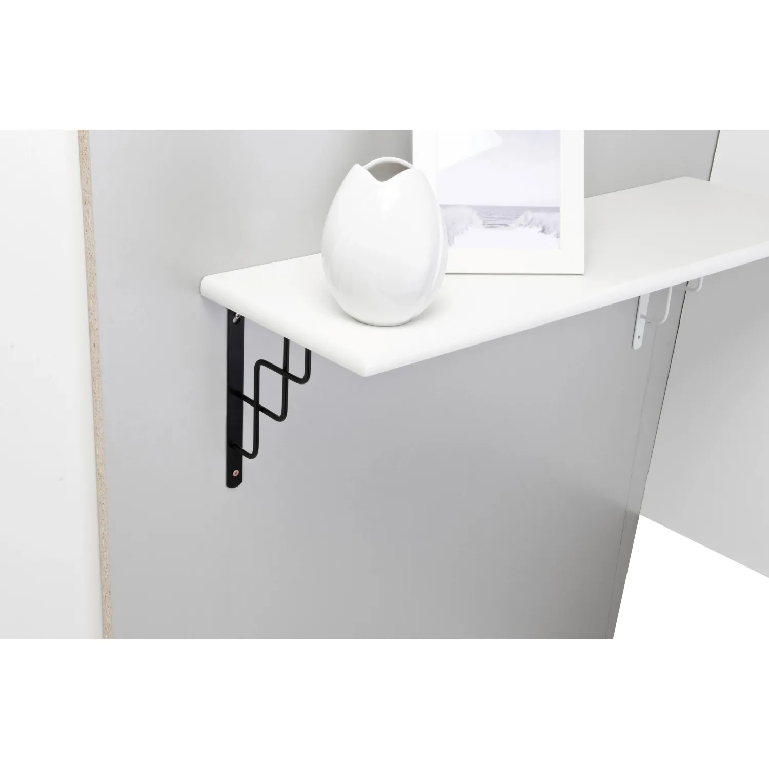 Reggimensola Roxy nero 230x180 mm P 30 kg